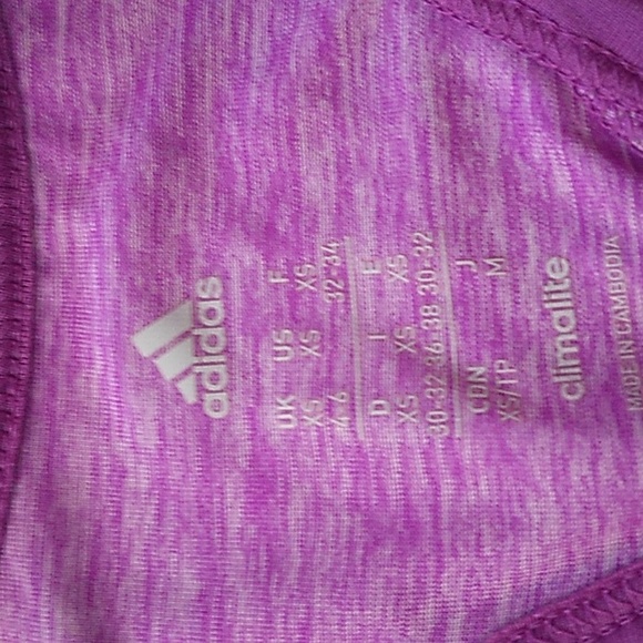 ADIDAS CLIMALITE WOMENS ATHLETIC TANK TOP - Picture 8 of 13